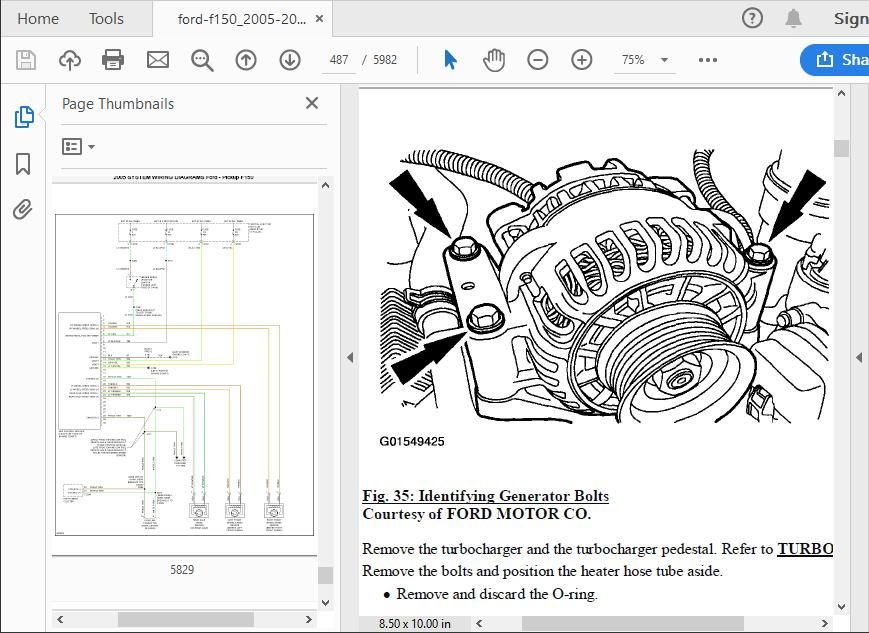 ford f150 2004  to 2009 workshop manual